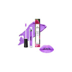 Aromi Bright Purple Lilac Metallic Liquid Lipstick (Purple Unicorn)