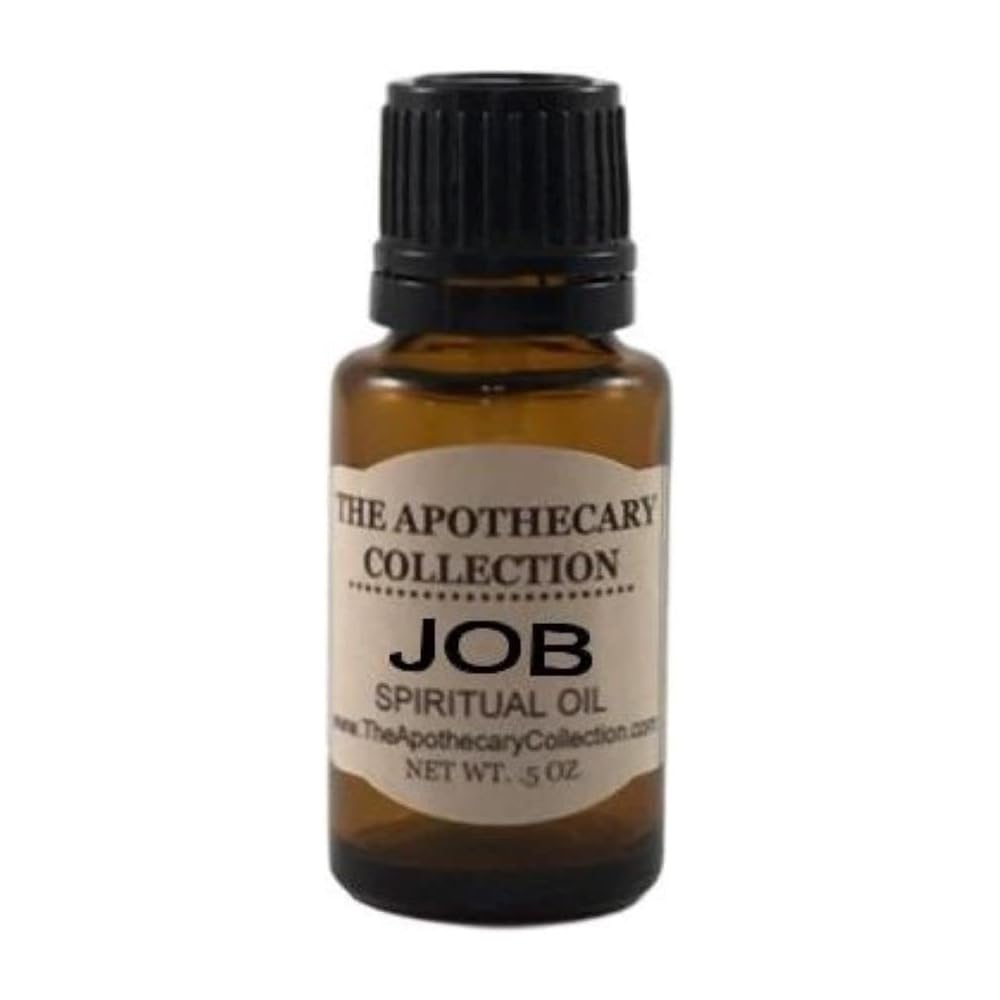 JOB Spiritual Oil (aceite) for Hoodoo, Voodoo, Santeria, Wicca, Rootwork, & Spells