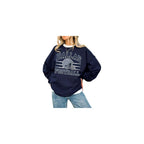 Distressed Dallas Football Sweatshirt – Vintage Retro College Style Gridiron Graphic Pullover Top