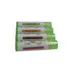 Bebe Kabo Lip Balm, Moisturizing Lip Care, 100% Natural, 100% Edible, Mint Chocolate Chip, Strawberry Kiwi, Pina Colada, Caramel Apple (Bebe Choco)