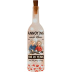 Annoying Each Other For Years And Still Going Strong - Personalized Couple Bottle Lamp, Annoying Each Other Bottle Lamp, Anniversary Birthday Gifts For Wife Husband, Christmas Adult Gifts For Her Him