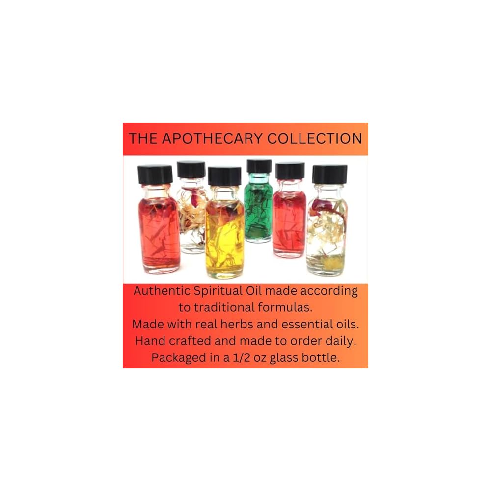 JOB Spiritual Oil (aceite) for Hoodoo, Voodoo, Santeria, Wicca, Rootwork, & Spells