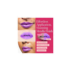 Aromi Bright Purple Lilac Metallic Liquid Lipstick (Purple Unicorn)