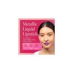 Aromi Bright Purple Lilac Metallic Liquid Lipstick (Purple Unicorn)