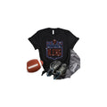 Rhinestone Shirt, Football Team Design Shirt for Fans, Casual Sports Apparel